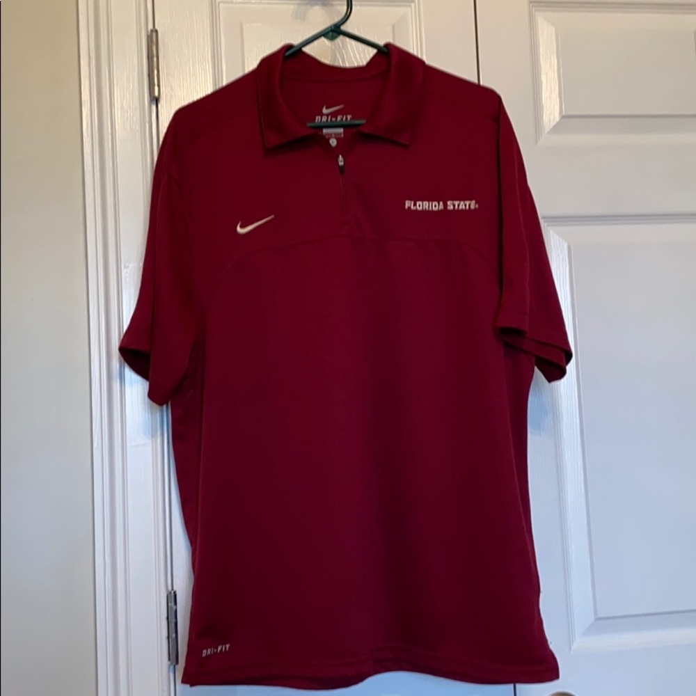 Nike FSU Dri-Fit polo shirt